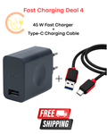 Chargentoo 45W Fast Charger + Type-C Charging Cable |  Fast Charging Deal 4