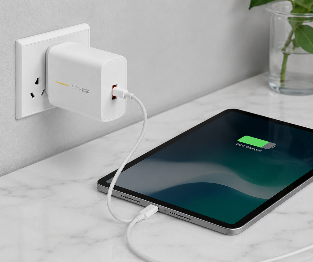 Chargentoo 60W SuperVOOC USB-A Fast Wall Charger (EU Plug)
