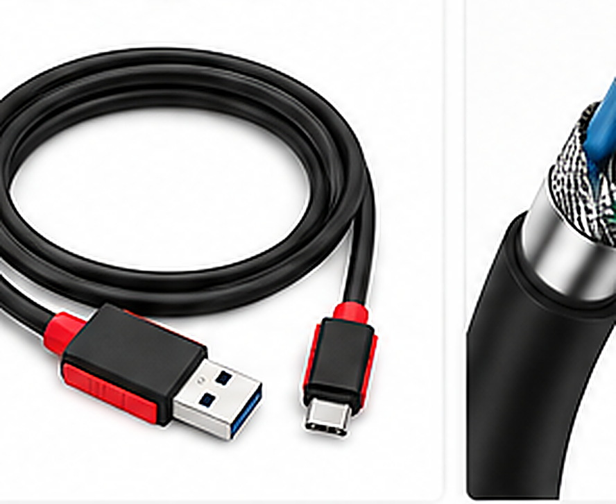 Chargentoo USB-A to USB-C Fast Charging Cable | 5A Super Charge & Data Sync